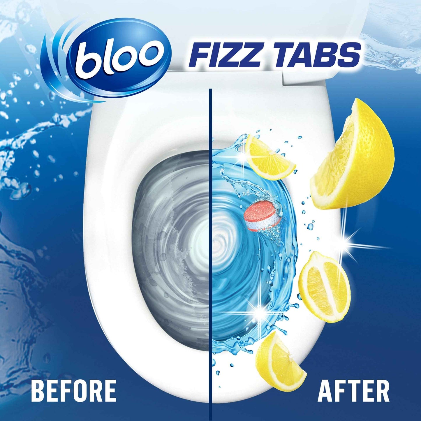 Power Fizz Tabs 3 In 1 Toilet System by BLOO