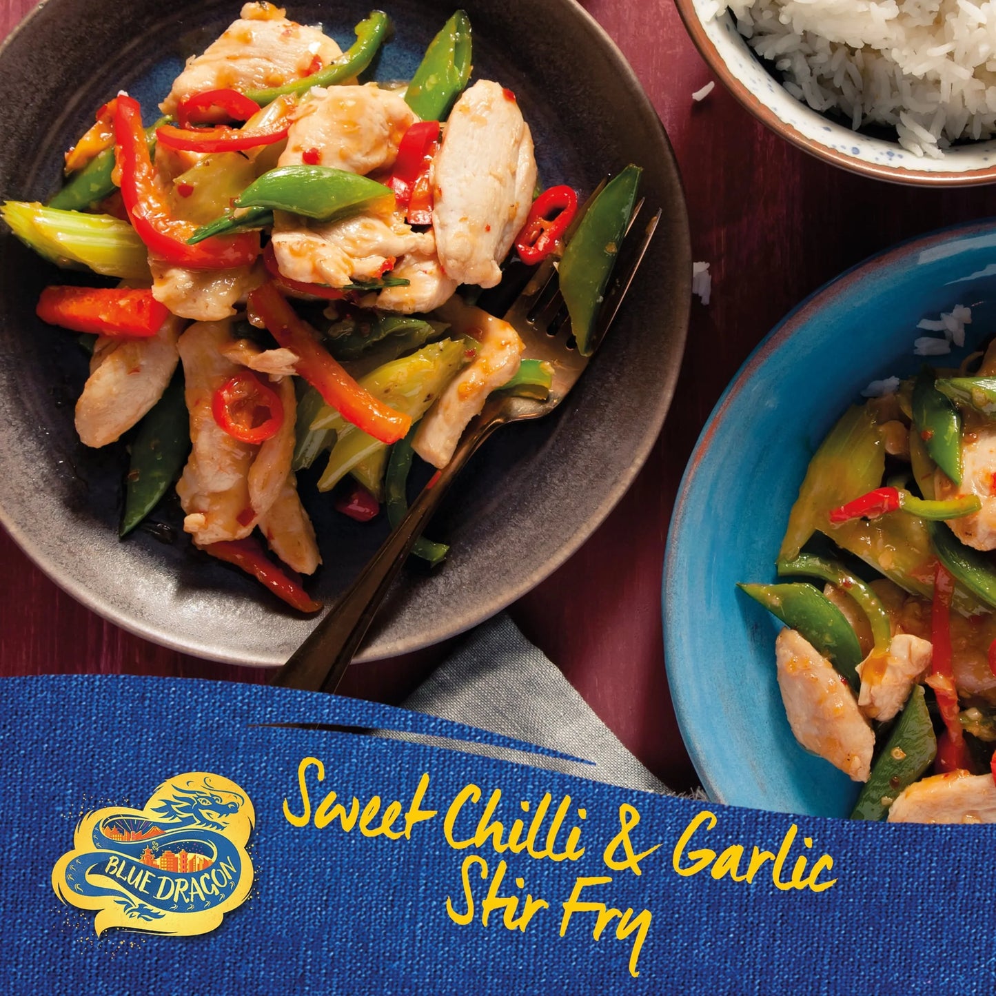 Sweet Chilli & Garlic Stir Fry by BLUE DRAGON