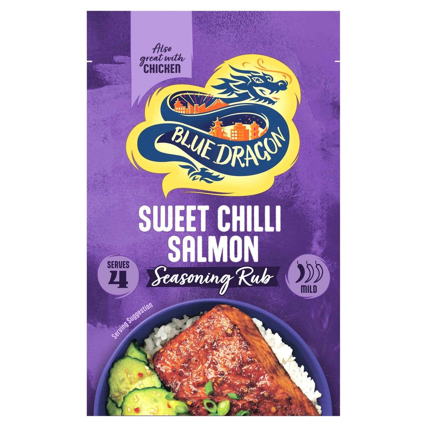 Sweet Chilli Salmon Seasoning Rub by BLUE DRAGON
