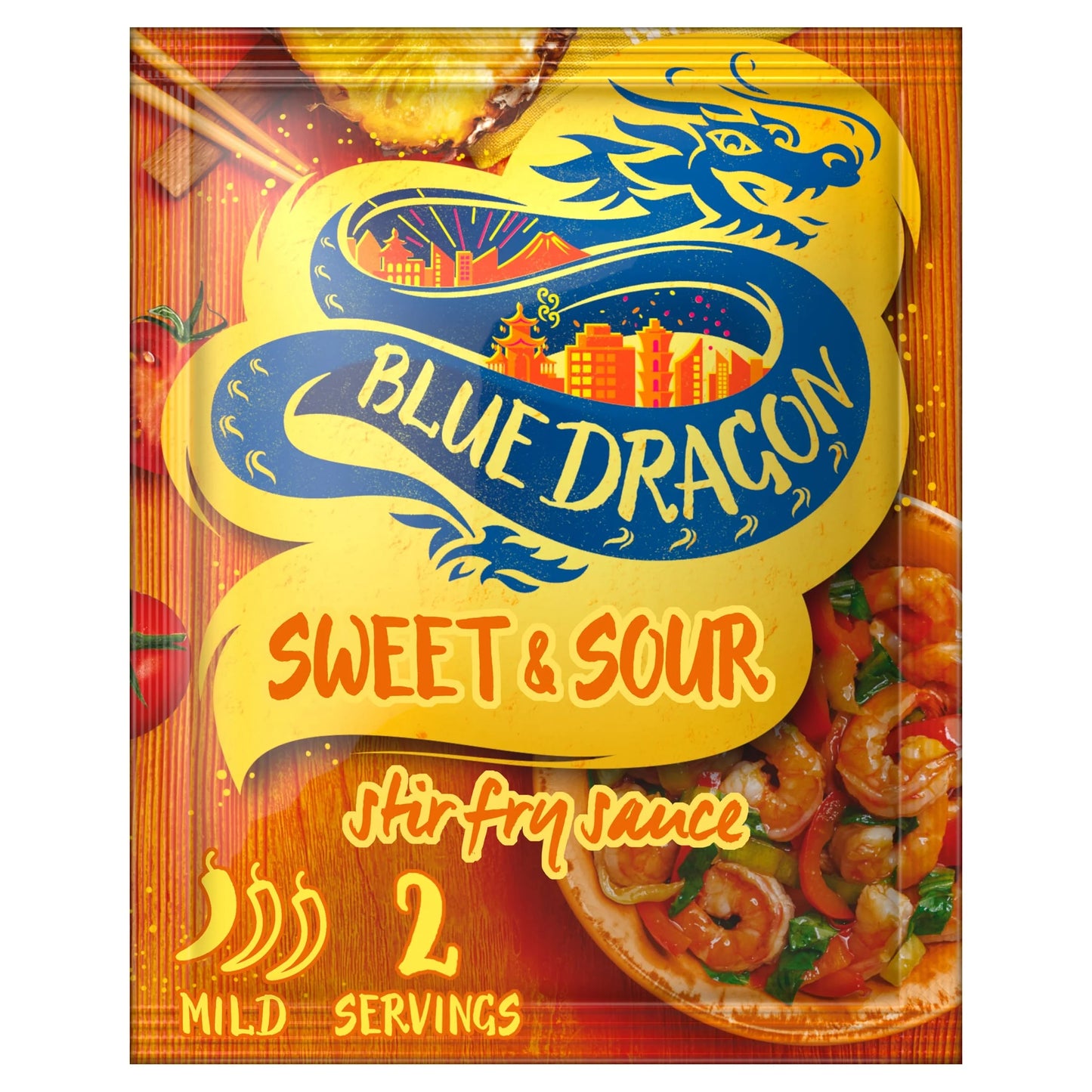Sweet & Sour Stir Fry Sauce 120g by BLUE DRAGON