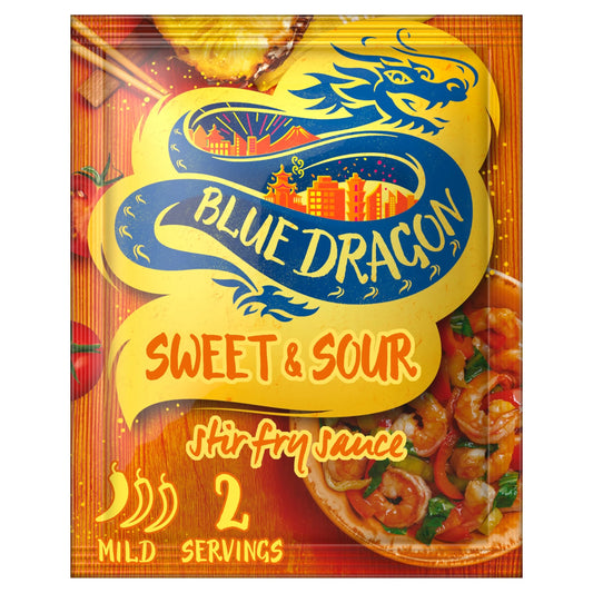 Sweet & Sour Stir Fry Sauce 120g by BLUE DRAGON
