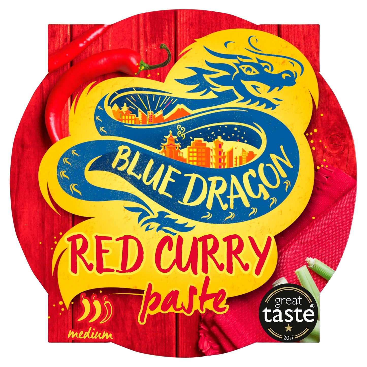 Thai Red Paste Pot For Two 50g by BLUE DRAGON