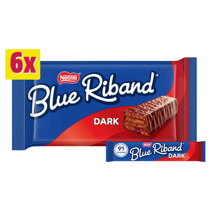 Dark Chocolate Wafer Bars 6 X by BLUE RIBAND