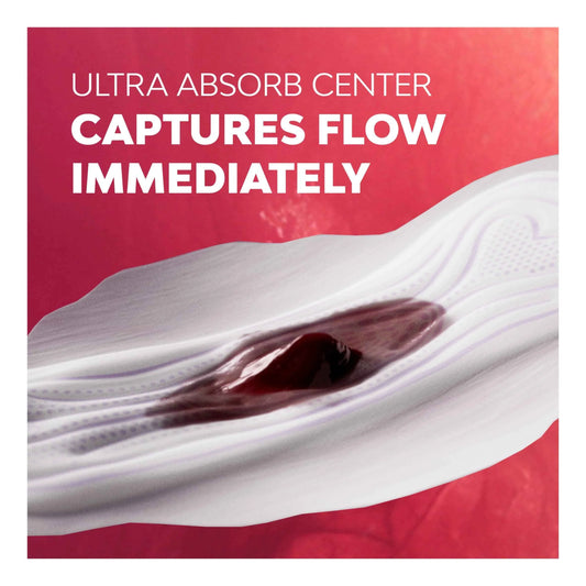 Ultra Long Sanitary Towels Wings 10 Pack by BODYFORM