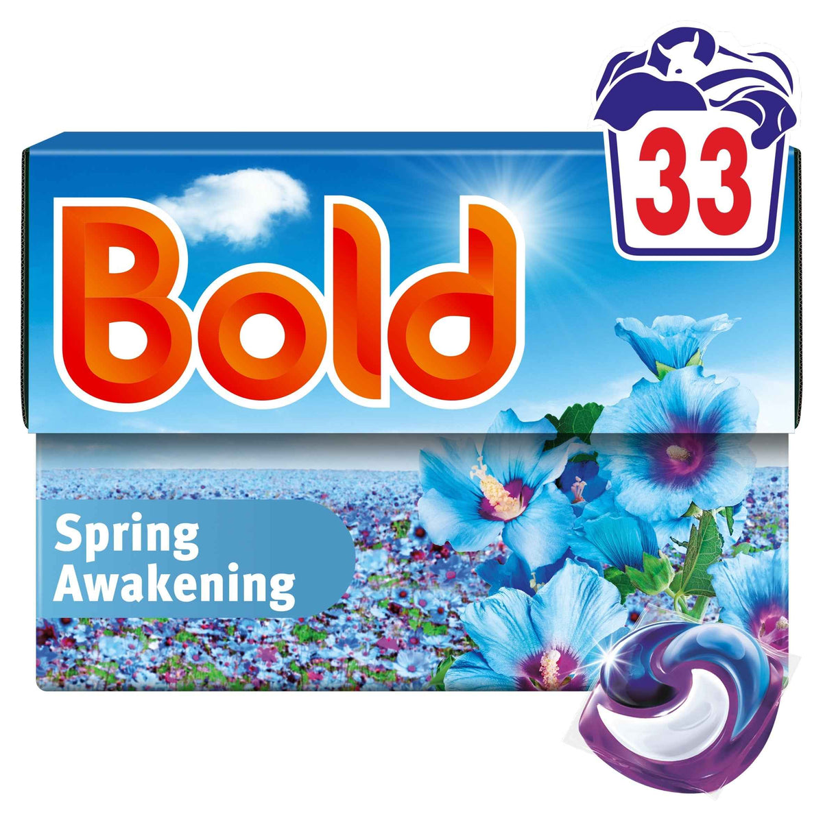 Washing Liquid Pods Spring Awakening 33 by Bold