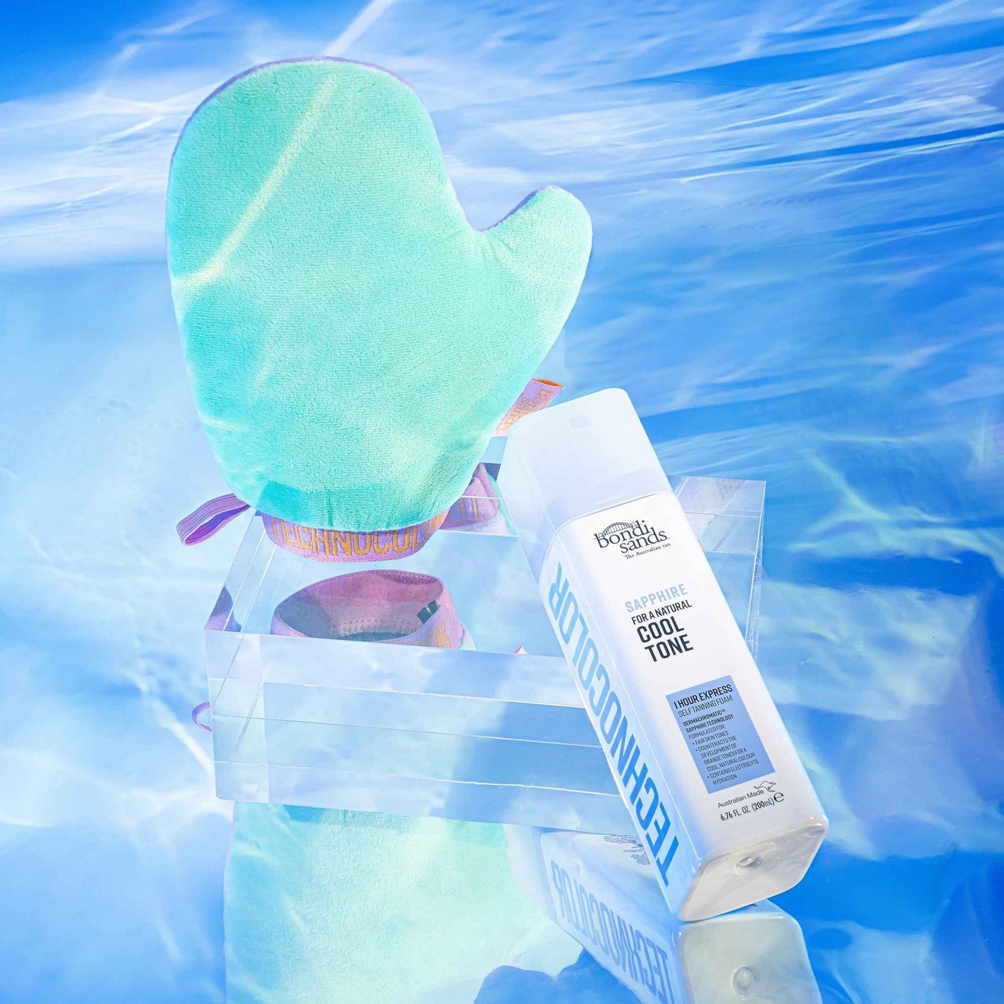 Technocolor 1 Hour Express Self Tanning Foam Sapphire by bondi sands