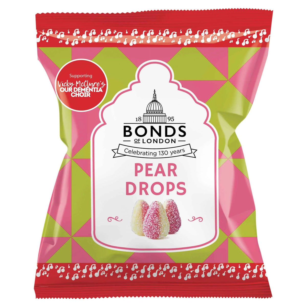 Pear Drops 130g by Bonds of London