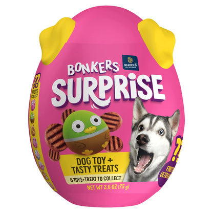 Dog Treats Bbq Patties & Toys Chicken by Bonkers