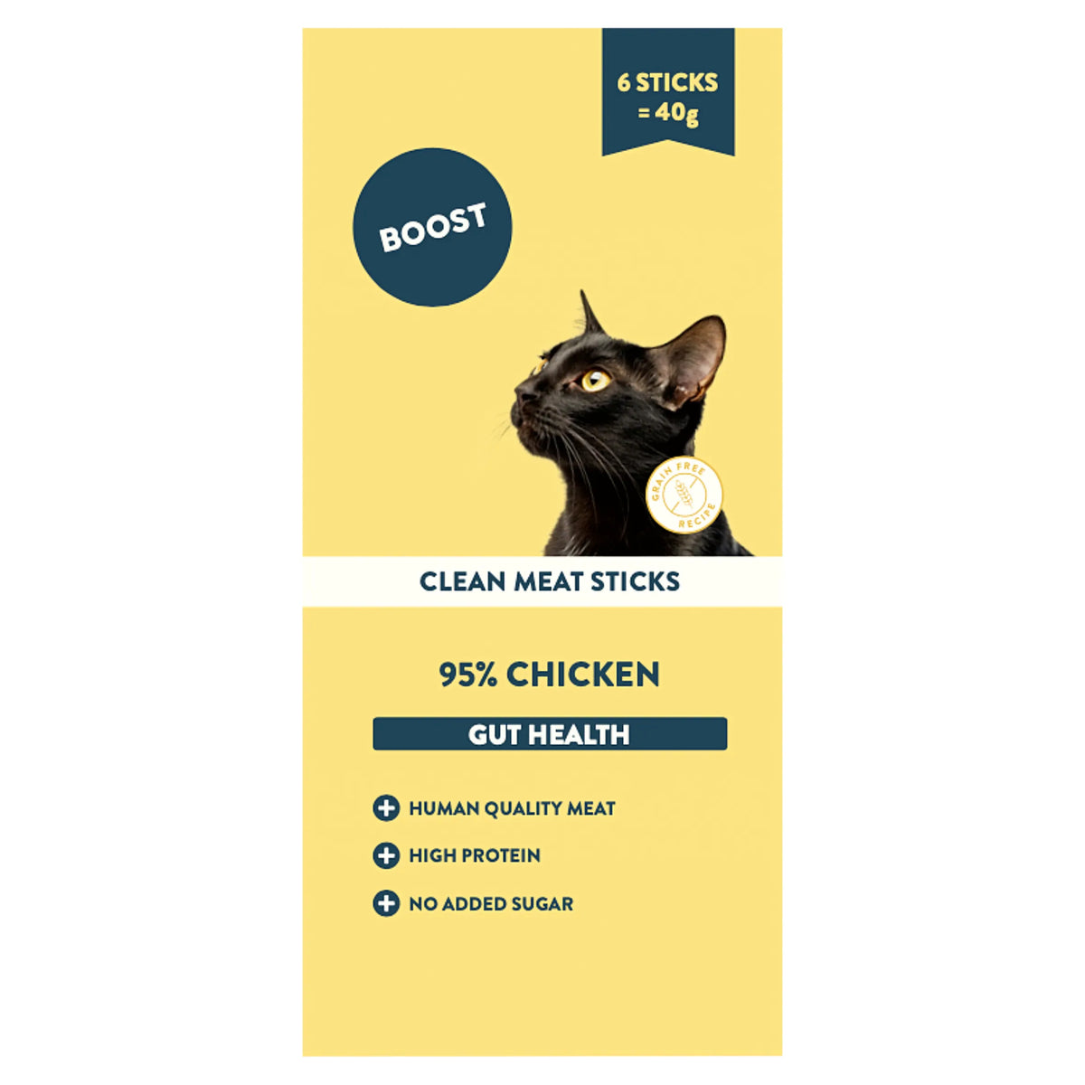 Meat Stick Cat Treats With 95% Chicken by BOOST at The British Vault