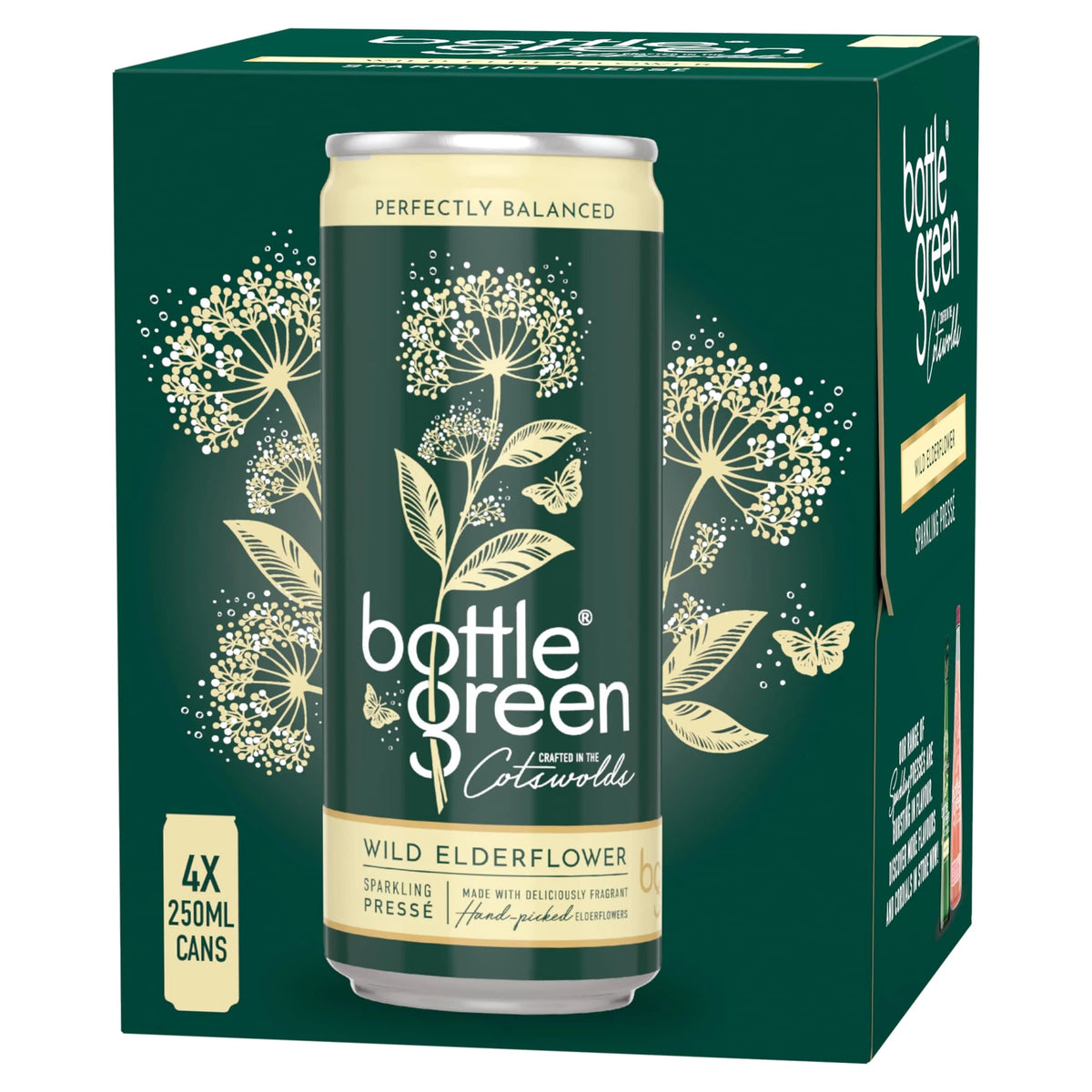 Wild Elderflower Sparkling Presse by bottlegreen