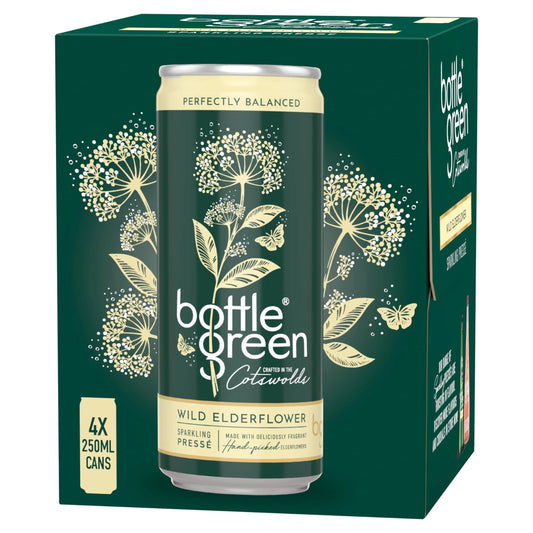 Wild Elderflower Sparkling Presse by bottlegreen