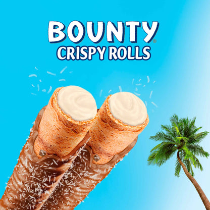 Milk Chocolate Crispy Rolls 5 Pack 117g by BOUNTY