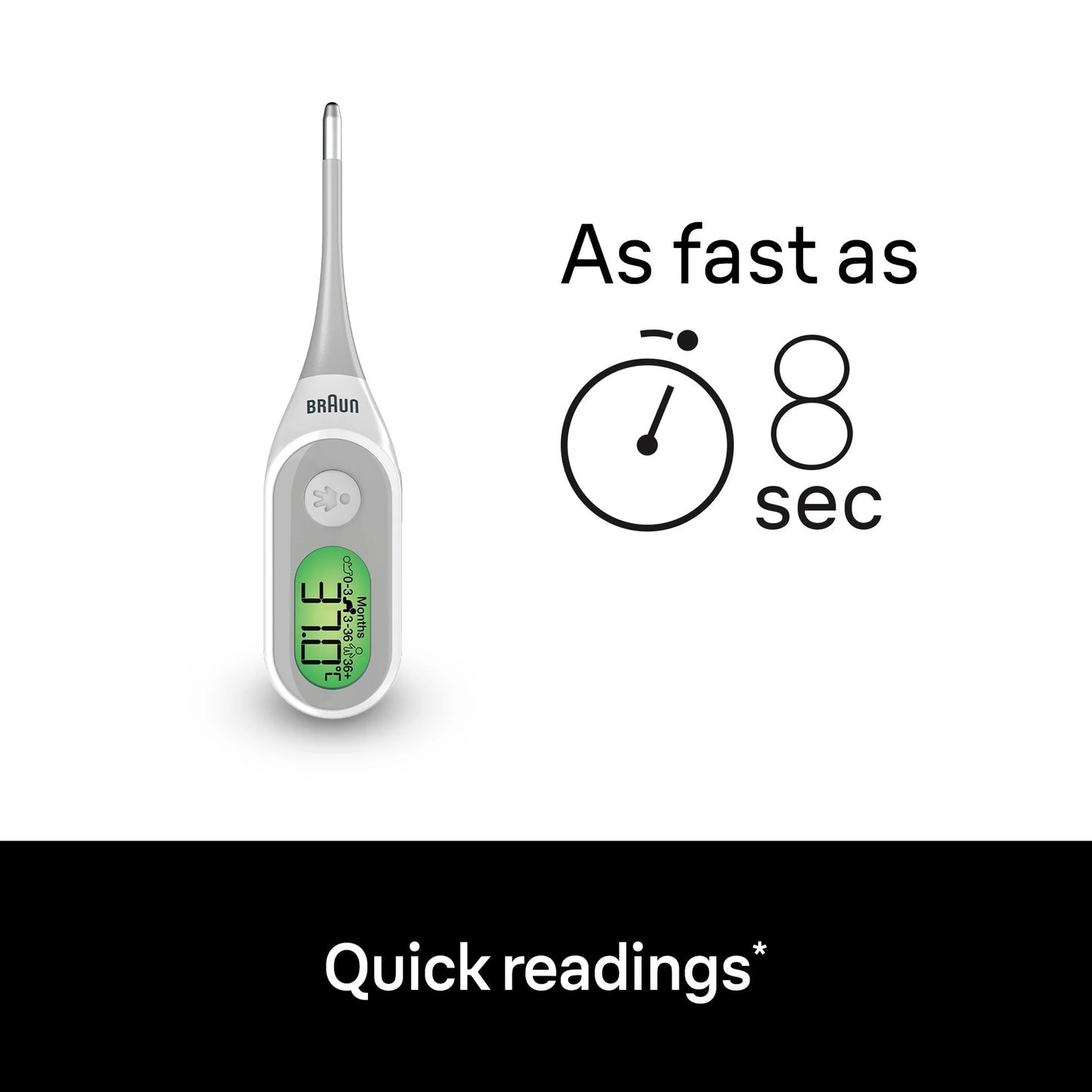 Thermometer Digital Stick by BRAUN