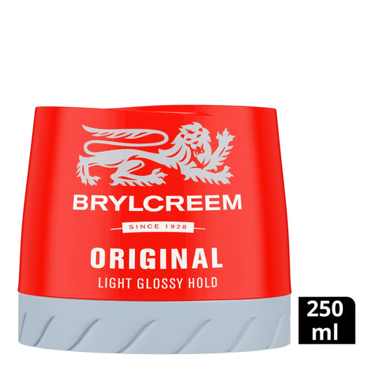 Light Glossy Hold Wax 250ml by BRYLCREEM