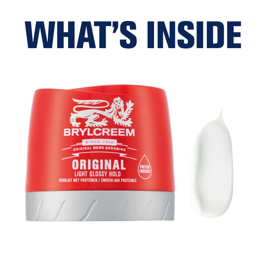 Light Glossy Hold Wax 250ml by BRYLCREEM