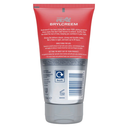 Strong 24 Hour Hold Gel 150ml by BRYLCREEM