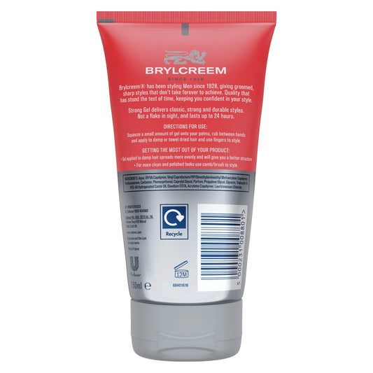 Strong 24 Hour Hold Gel 150ml by BRYLCREEM