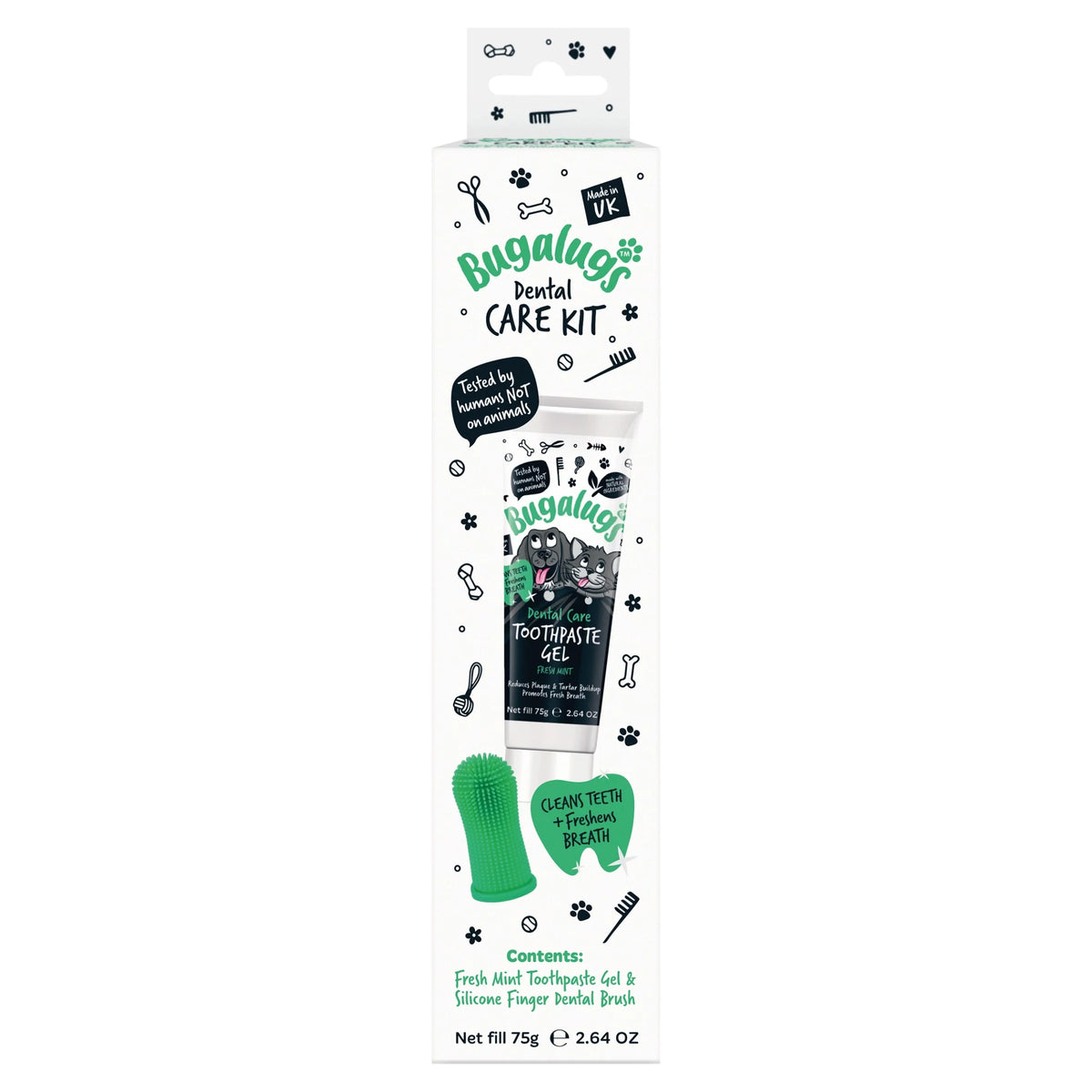 Cat & Dog Dental Care Kit by Bugalugs