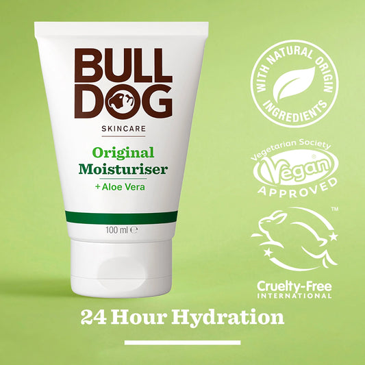 Skincare Original Men's Face Moisturiser 100ml by BULLDOG
