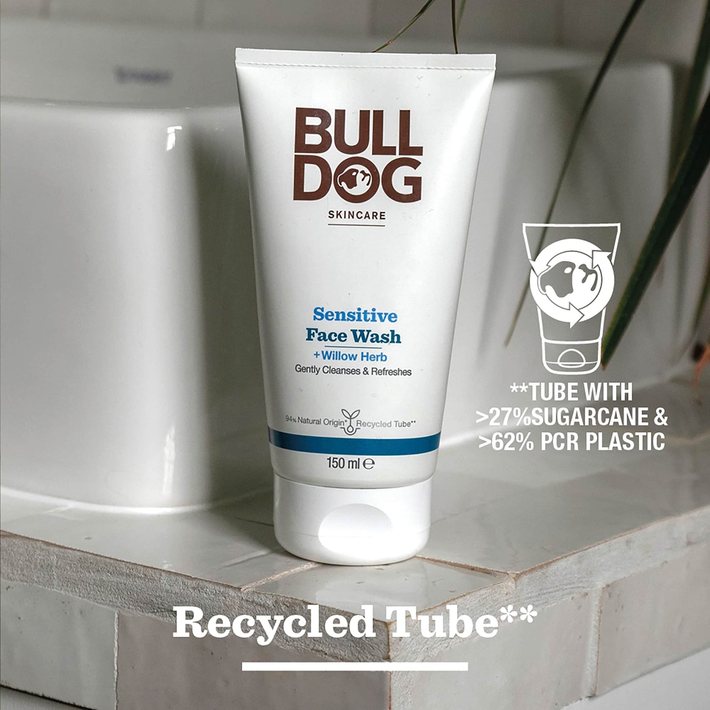 Skincare Sensitive Men's Face Wash by BULLDOG