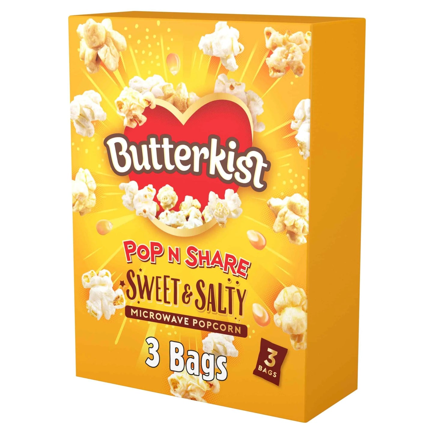 Microwave Popcorn Sweet & Salted by BUTTERKIST