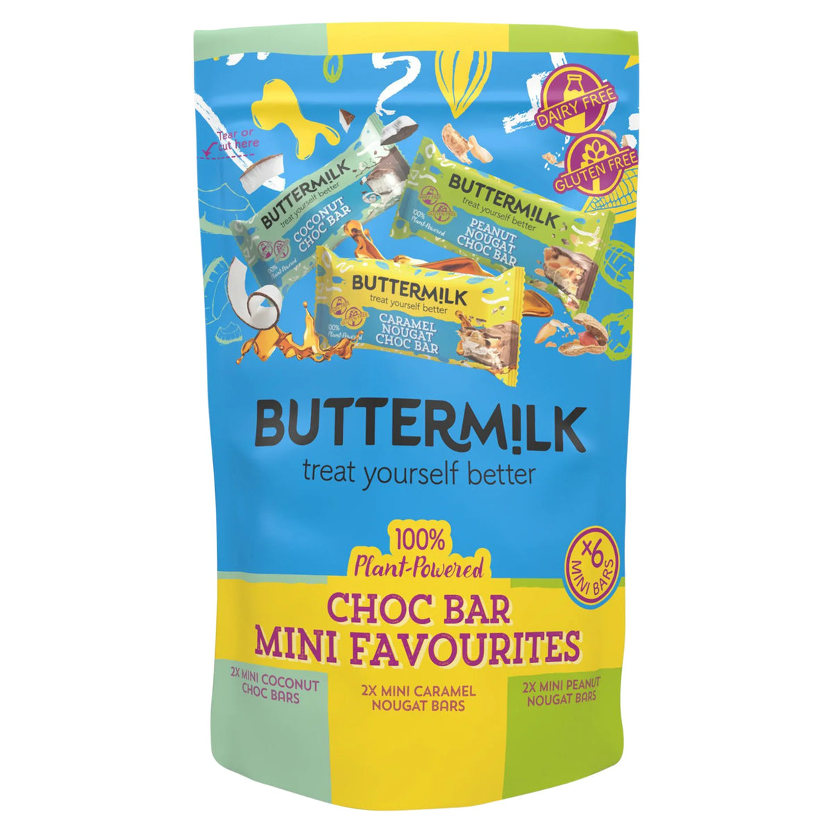 Dairy Free Choc Bar Mini by BUTTERMILK at The British Vault