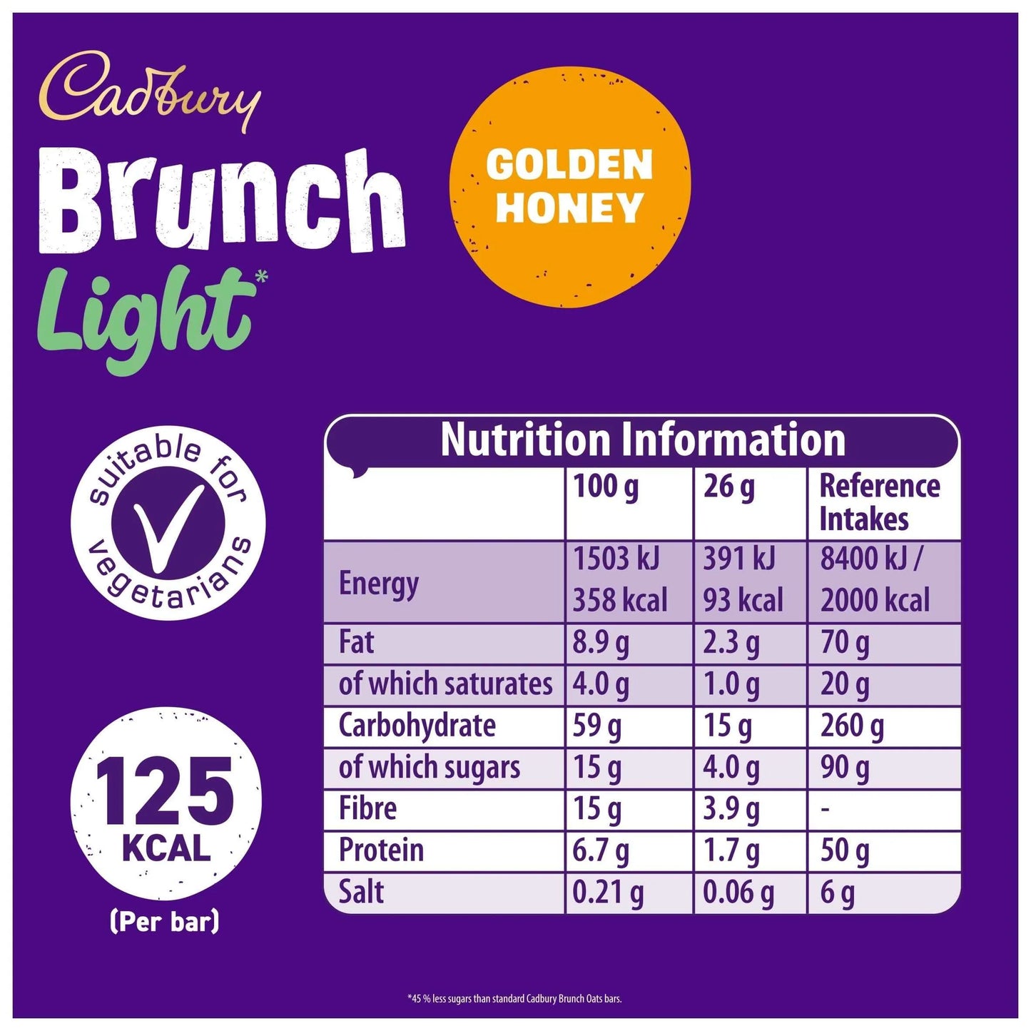 Brunch Light Oats And Honey by Cadbury