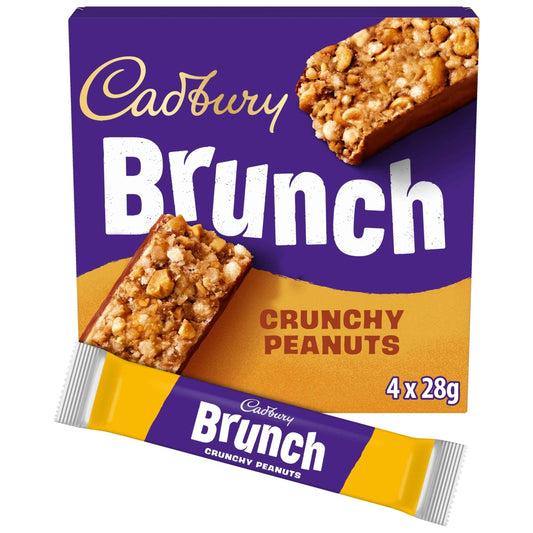 Brunch Peanut Wholegrain Cereal Bars by Cadbury