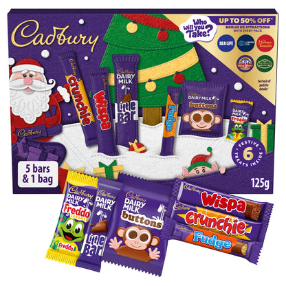 Chocolate Xmas Santa Selection Box by Cadbury at The British Vault