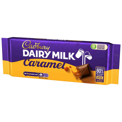 Dairy Milk Caramel Chocolate Bar 180g by Cadbury