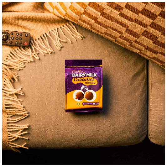 Dairy Milk Caramel Nibbles Chocolate Bag 100g by Cadbury