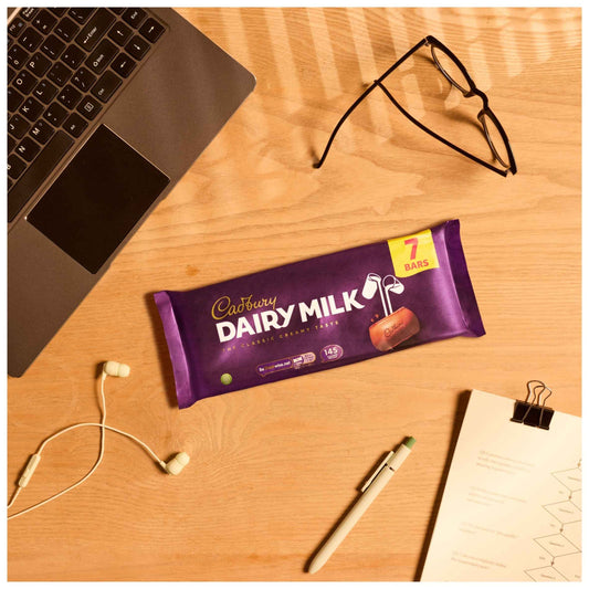 Dairy Milk Chocolate Bar Multipack 7 by Cadbury