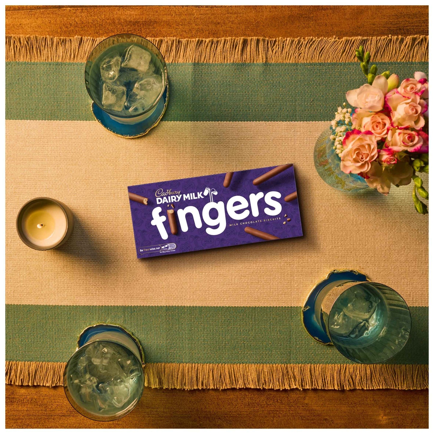 Dairy Milk Chocolate Fingers Biscuits by Cadbury