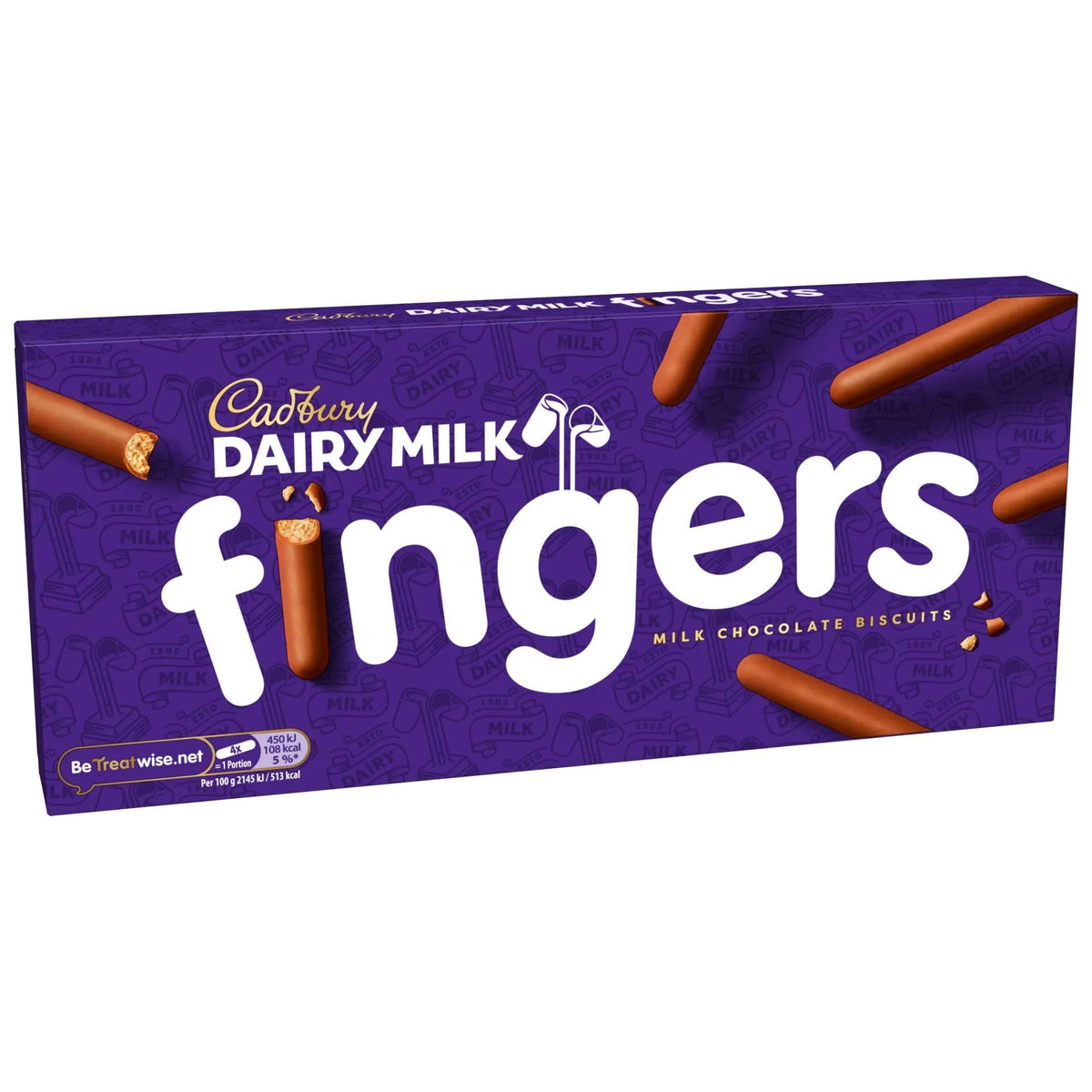Dairy Milk Chocolate Fingers Biscuits by Cadbury