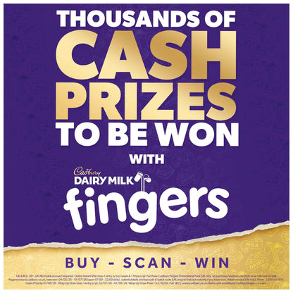 Dairy Milk Chocolate Fingers Biscuits by Cadbury