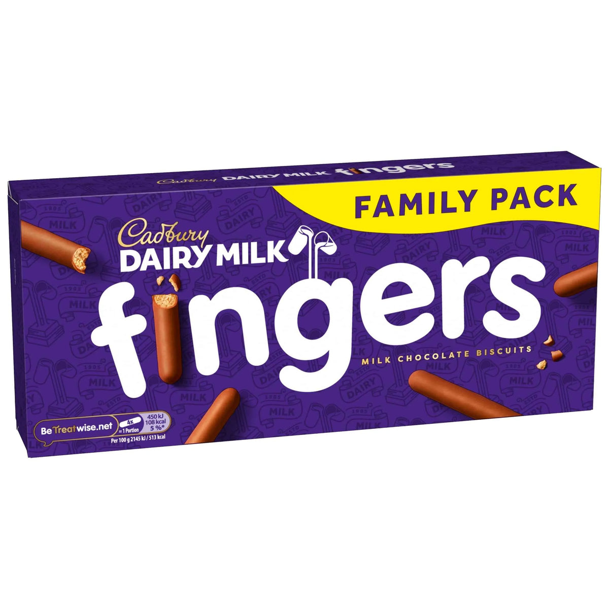 Dairy Milk Chocolate Fingers Biscuits by Cadbury