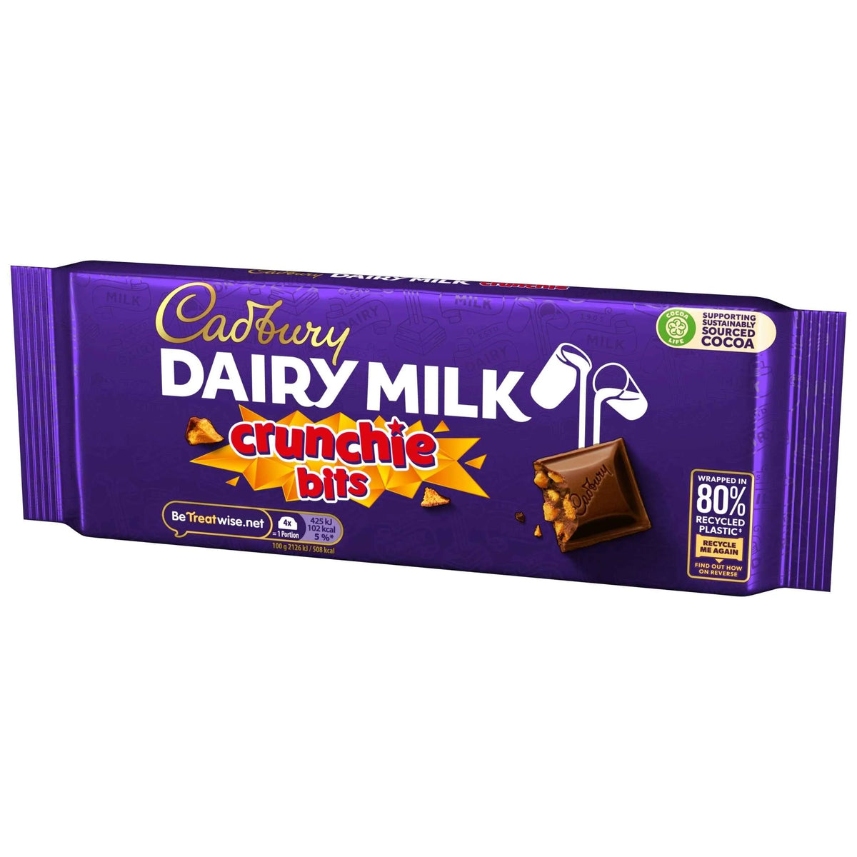 Dairy Milk Crunchie Bits Chocolate by Cadbury