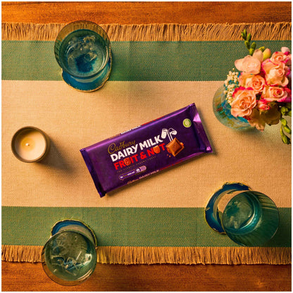 Dairy Milk Fruit And Nut Chocolate by Cadbury