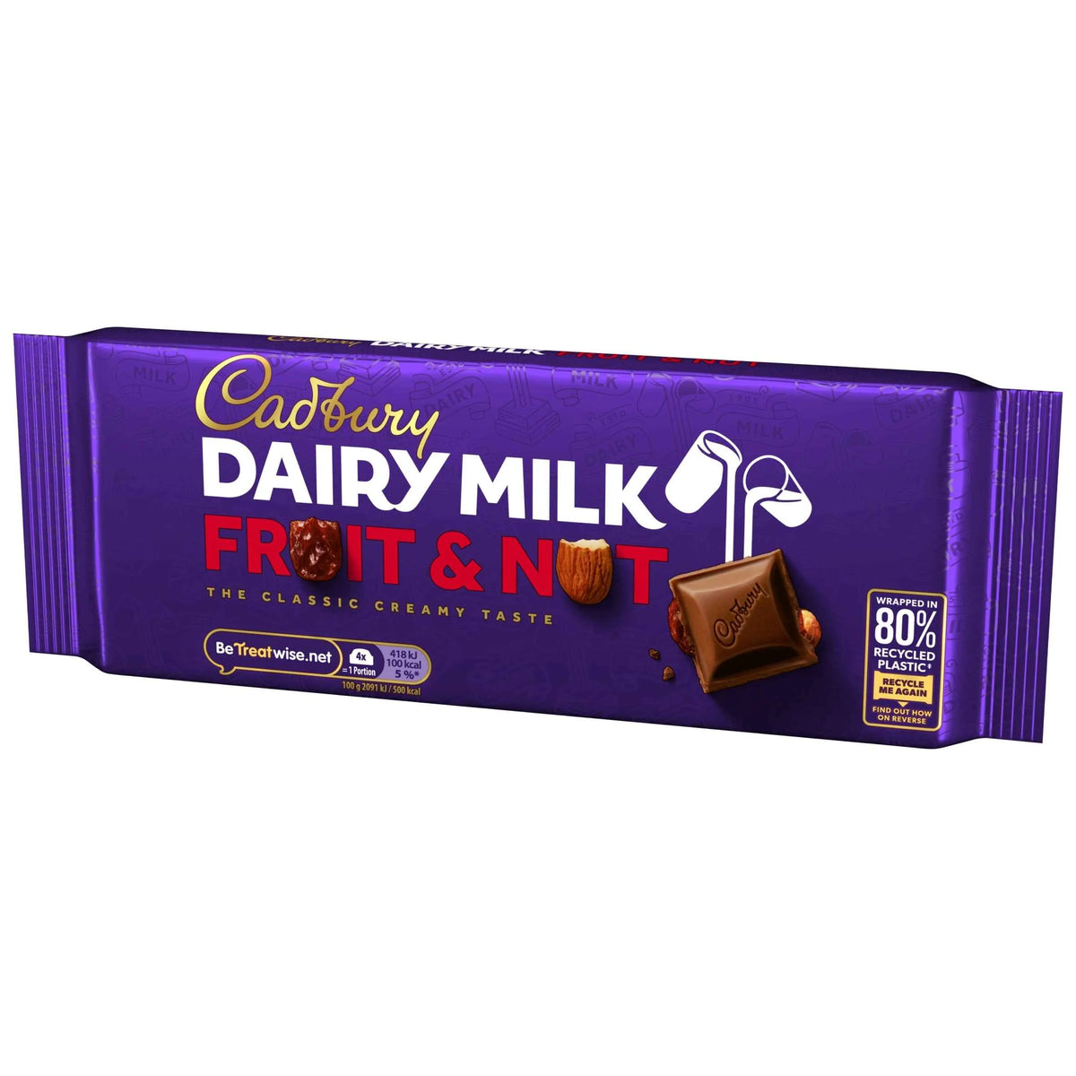 Dairy Milk Fruit And Nut Chocolate by Cadbury