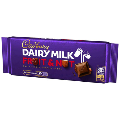 Dairy Milk Fruit And Nut Chocolate by Cadbury