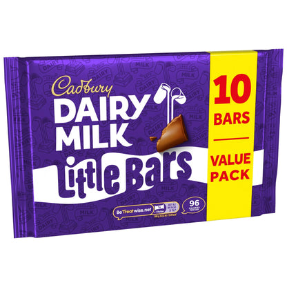 Dairy Milk Little Bars Chocolate Bars by Cadbury at The British Vault