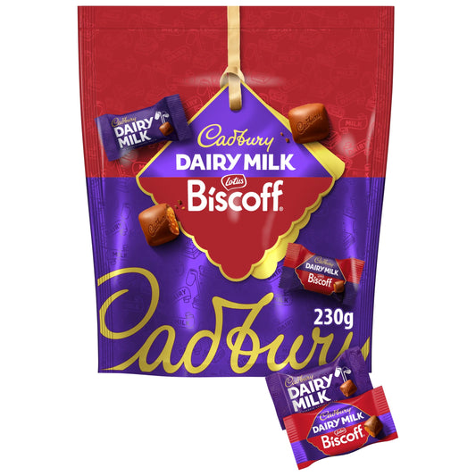 Dairy Milk Lotus Biscoff Chunk Pouch by Cadbury at The British Vault