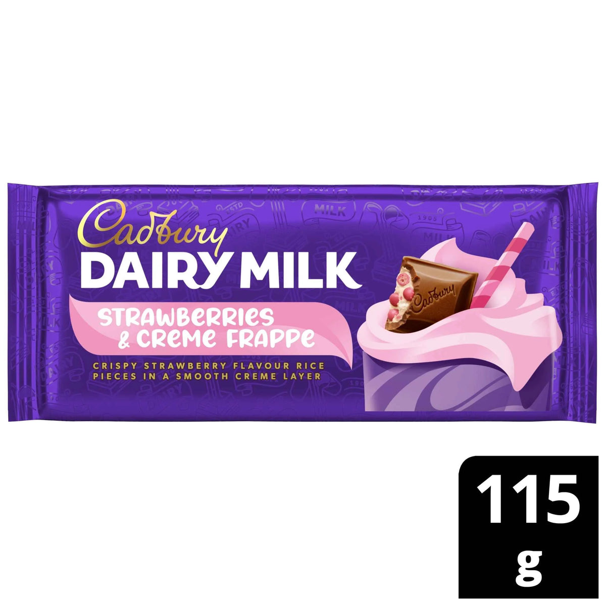 Dairy Milk Strawberries & Cream by Cadbury