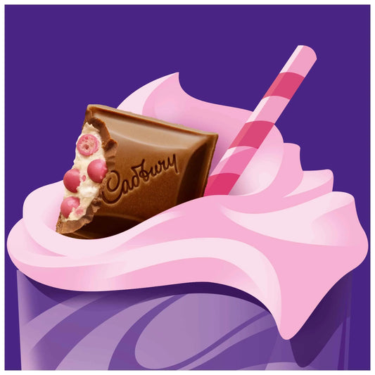 Dairy Milk Strawberries & Cream by Cadbury