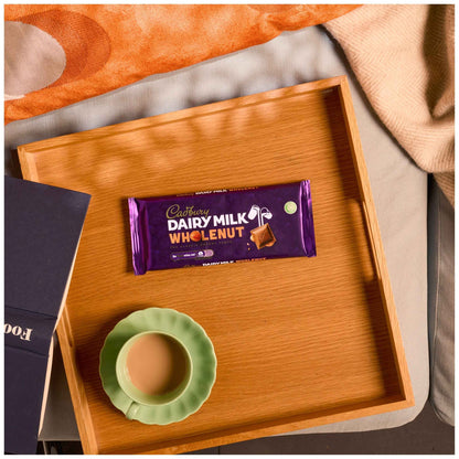 Dairy Milk Whole Nut Chocolate Bar by Cadbury