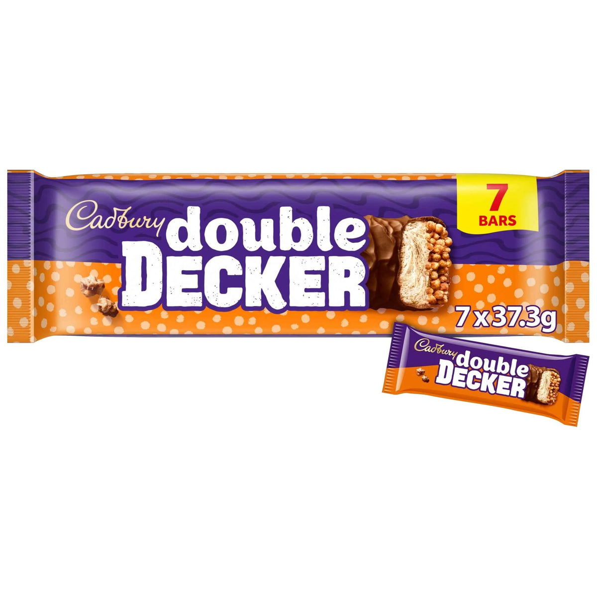 Double Decker Chocolate Nougat Bar by Cadbury