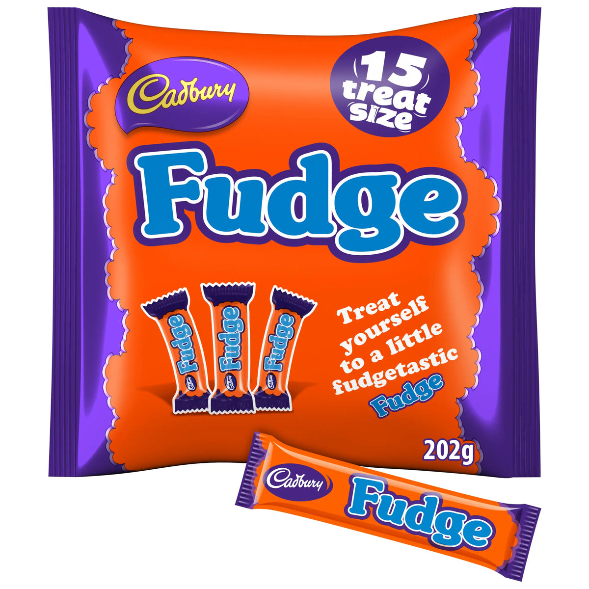 Fudge Treat Size Chocolate Bars by Cadbury at The British Vault