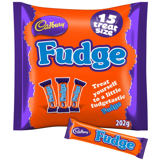 Fudge Treat Size Chocolate Bars by Cadbury at The British Vault