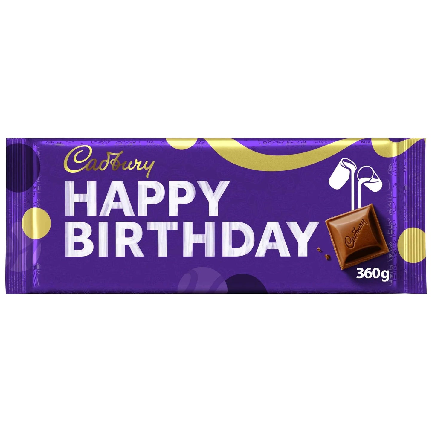 Happy Birthday Dairy Milk Chocolate by Cadbury