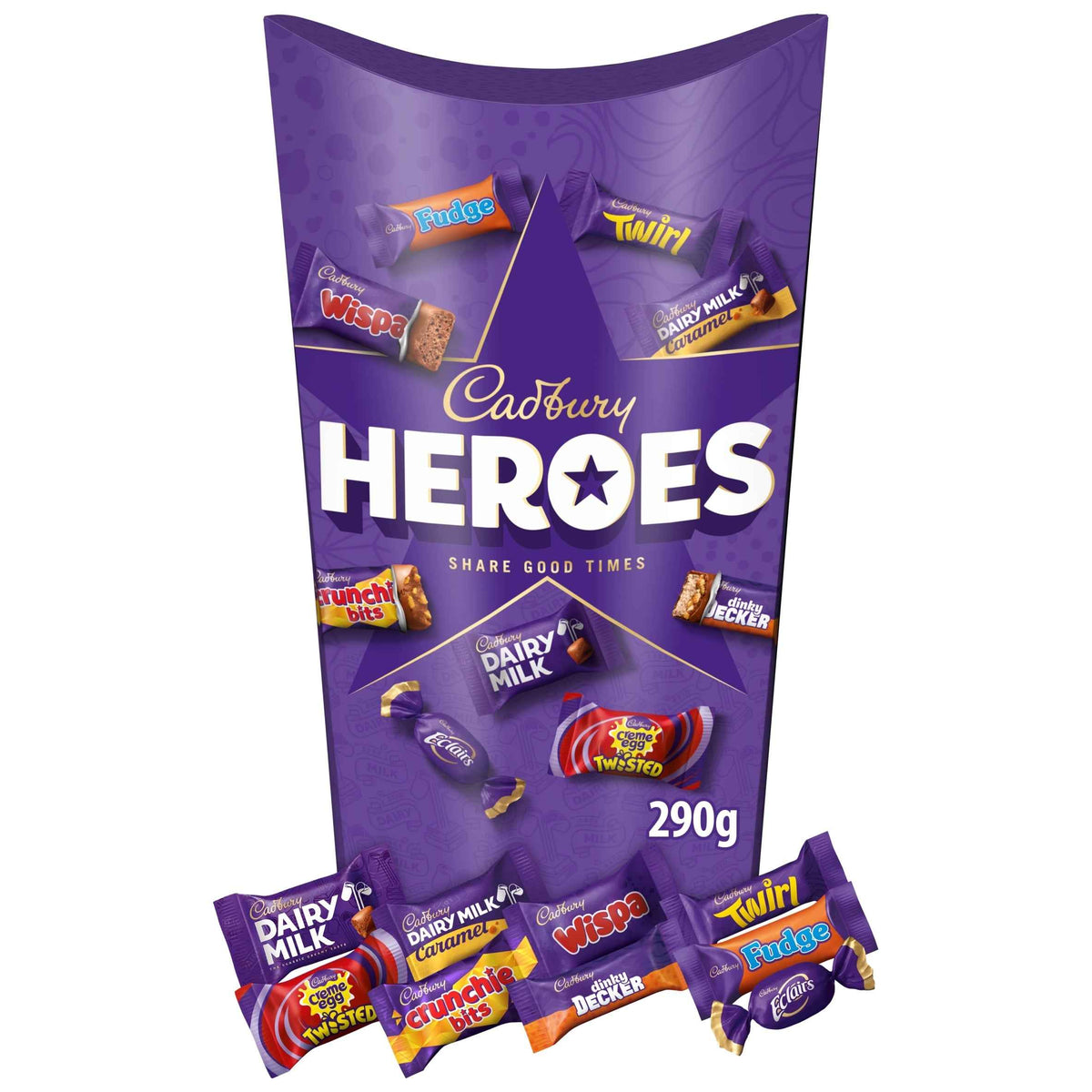 Heroes Chocolate Box 290g by Cadbury